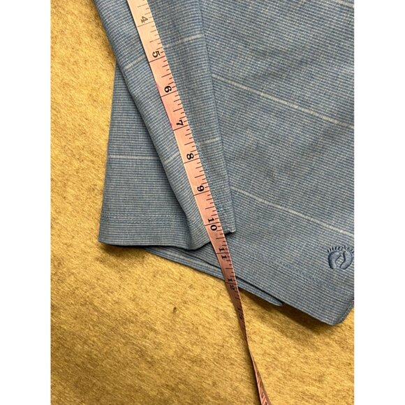 Hang Ten Blue Casual Men's Shorts Size 40" Waist 10.5" Inseam Summer Lightweight - Picture 11 of 11